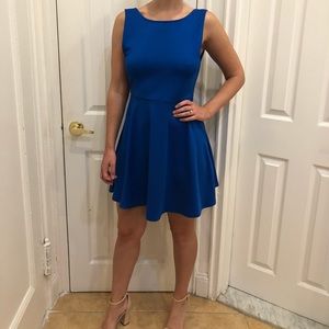 Blue dress